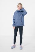 Дитяча кофта 4F з капюшоном з принтом колір блакитний (2866316)
