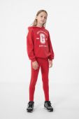 Дитяча кофта 4F колір червоний з принтом (2697265)