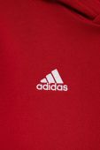 Дитяча кофта adidas Performance H57566 колір червоний однотонна