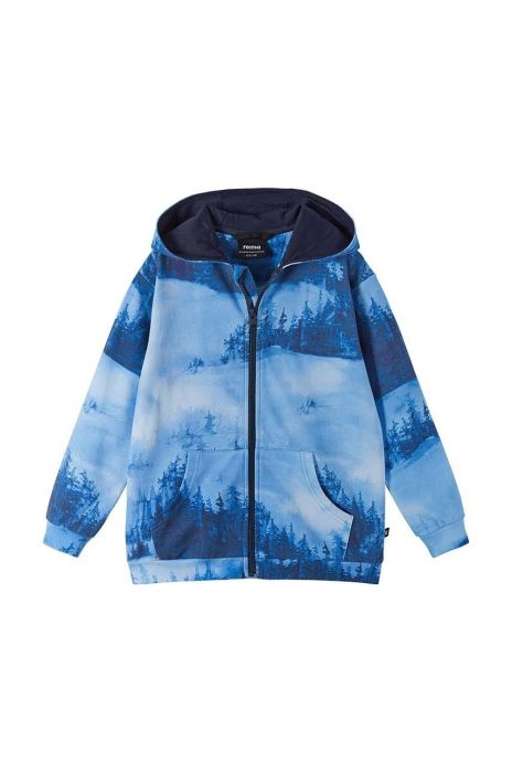 Дитяча кофта Reima візерунок колір блакитний