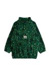 Дитяча кофта Mini Rodini колір зелений візерунок