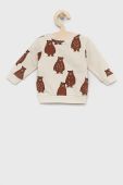 Кофта для немовлят Name it колір бежевий візерунок