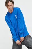 Кофта Only & Sons чоловіча  з принтом колір блакитний