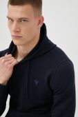 Кофта Guess чоловіча колір синій однотонна (2464267)