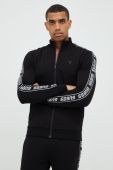 Кофта Guess чоловіча колір чорний з аплікацією (2464313)