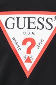 Кофта Guess чоловіча колір чорний з принтом (2434163)