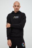 Кофта Puma чоловіча колір чорний з аплікацією