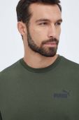 Кофта Puma чоловіча колір зелений з принтом