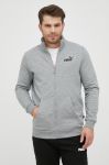Кофта Puma чоловіча колір сірий меланж