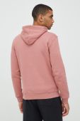Кофта Guess чоловіча колір рожевий однотонна (2626320)