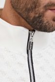 Кофта Guess чоловіча колір білий візерунок (3321601)