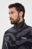 Спортивна кофта Columbia Steens Mtn Print колір чорний візерунок