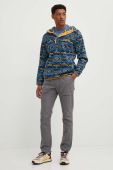 Кофта Columbia чоловіча колір синій з капюшоном візерунок 2013705-371
