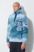 Кофта Columbia чоловіча з капюшоном візерунок 2013705-371 колір блакитний