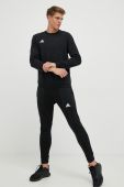 Кофта adidas Performance чоловіча колір чорний однотонна
