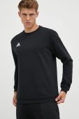 Кофта adidas Performance чоловіча колір чорний однотонна