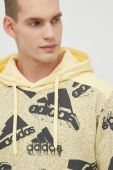 Кофта adidas чоловіча колір жовтий візерунок