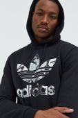Кофта adidas Originals чоловіча колір чорний з принтом