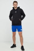 Кофта adidas Performance чоловіча колір чорний однотонна (2653410)