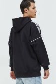 Бавовняна кофта adidas Originals чоловіча колір чорний з аплікацією HK7309-BLACK