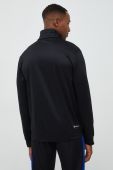 Тренувальна кофта adidas Performance Game And Go чоловіча колір чорний однотонна