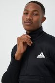 Тренувальна кофта adidas Performance Game And Go чоловіча колір чорний однотонна
