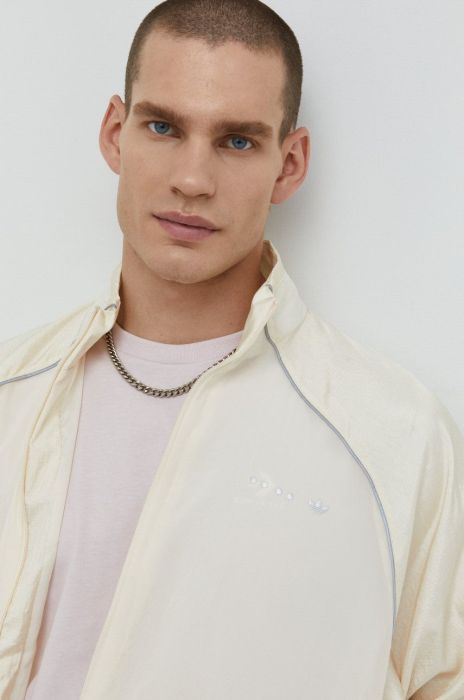 Куртка adidas Originals чоловіча колір бежевий перехідна oversize (2587877)