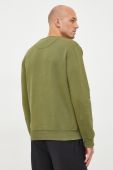 Бавовняна кофта Pepe Jeans чоловіча колір зелений однотонна