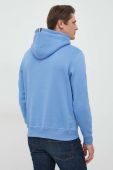 Кофта Tommy Hilfiger чоловіча з капюшоном з аплікацією колір блакитний (2767154)