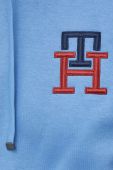 Кофта Tommy Hilfiger чоловіча з капюшоном з аплікацією колір блакитний (2767154)