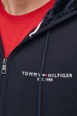 Кофта Tommy Hilfiger чоловіча колір синій з капюшоном з аплікацією (2781869)