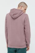 Кофта adidas Originals чоловіча колір фіолетовий з капюшоном з аплікацією