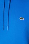 Кофта Lacoste чоловіча з капюшоном однотонна SH9623-031 колір блакитний (3517119)