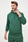 Кофта Lacoste чоловіча колір зелений однотонна SH9623-031