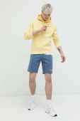 Кофта Champion чоловіча колір жовтий однотонна 217862-WWT