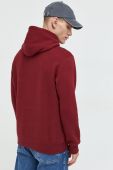 Кофта Champion чоловіча колір бордовий з капюшоном з аплікацією