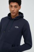 Кофта Billabong чоловіча колір синій з капюшоном з аплікацією