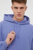 Кофта Champion чоловіча з капюшоном однотонна колір блакитний (3157362)