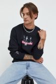Кофта Primitive чоловіча колір чорний з принтом (2723990)