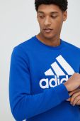 Кофта adidas чоловіча  з принтом колір блакитний