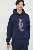 Кофта Polo Ralph Lauren чоловіча колір синій з принтом (2620866)