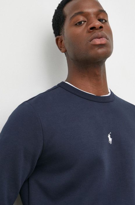 Кофта Polo Ralph Lauren чоловіча колір синій однотонна (2634061)