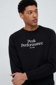 Кофта Peak Performance чоловіча колір чорний з капюшоном однотонна (3080192)