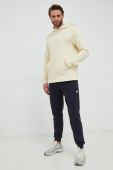 Кофта Outhorn чоловіча колір бежевий з капюшоном однотонна