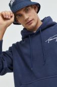 Кофта Tommy Jeans чоловіча колір синій з аплікацією (2596805)