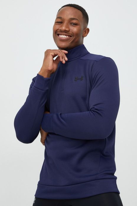 Кофта Under Armour чоловіча колір синій однотонна (2631696)