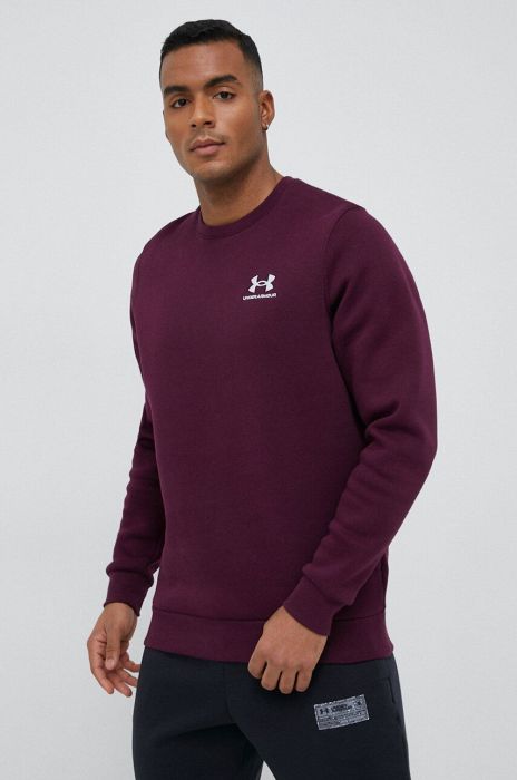 Кофта Under Armour чоловіча колір фіолетовий однотонна