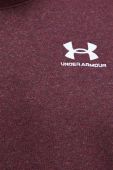Кофта Under Armour чоловіча колір бордовий з аплікацією