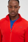 Спортивна кофта Viking Tesero чоловіча колір червоний однотонна