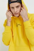 Кофта Karl Kani чоловіча колір жовтий з аплікацією 6028217-yellow